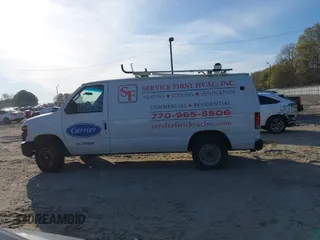 2013 Ford Econoline Cargo Commercial with VIN 1FTNE1EW4DDA35701, listed as a IAAI auction lot 41900327 with 226,733 mi miles and . Bid and sale history available at carsss.com. Image 14.
