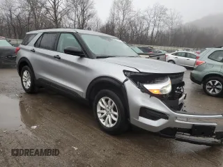 2021 Ford Explorer with VIN 1FMSK8BH5MGA13565, listed as a Copart auction lot 44245905 with 46,905 mi miles and Salvage Title. Bid and sale history available at carsss.com. Image 4.
