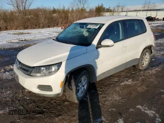 2012 Volkswagen Tiguan LE z VIN WVGAV7AXXCW568697, wystawiony jako Copart lot #43210435 z przebiegiem 181 249 mil mil oraz Szkoda całkowita • Salvage title. Historia ofert i sprzedaży dostępna na DreamBid. Obrazek 1.