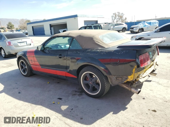 2005 Ford Mustang GT Deluxe with VIN 1ZVHT85H455247309, listed as a Copart auction lot 46153465 with 138,258 mi miles and Salvage Title. Bid and sale history available at DreamBid. Image 2.