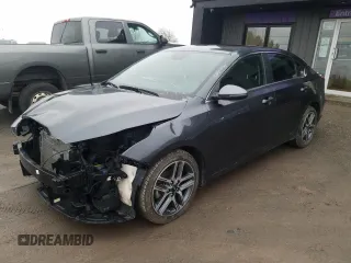 2023 Kia Forte GT-Line with VIN 3KPF34AD3PE560638, listed as a Copart auction lot 77844294 with 34,306 mi miles and Salvage Title. Bid and sale history available at carsss.com. Image 1.