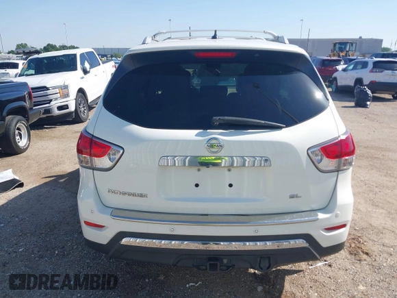 2014 Nissan Pathfinder SL with VIN 5N1AR2MN3EC700348, listed as a IAAI auction lot 41974897 with 119,654 mi miles and . Bid and sale history available at DreamBid. Image 16.