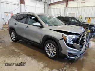 2024 GMC Terrain SLT with VIN 3GKALPEG9RL168394, listed as a Copart auction lot 60833435 with 45,667 mi miles and Clean title. Bid and sale history available at DreamBid. Image 4.