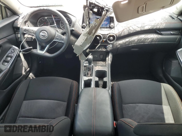 2024 Nissan Sentra SR with VIN 3N1AB8DV6RY330055, listed as a Copart auction lot 61074645 with 21,941 mi miles and Salvage title. Bid and sale history available at DreamBid. Image 8.