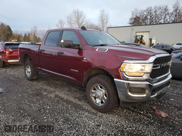 2022 Ram 2500 Big Horn with VIN 3C6UR5DL4NG263224, listed as a Copart auction lot 82410244 with 83,126 mi miles and Salvage Title. Bid and sale history available at carsss.com. Image 4.
