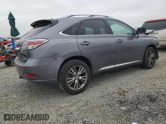 2013 Lexus RX 350 with VIN 2T2ZK1BA6DC116842, listed as a Copart auction lot 53056845 with 128,795 mi miles and Salvage Title. Bid and sale history available at DreamBid. Image 3.