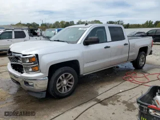 2014 Chevrolet Silverado 1500 LT with VIN 3GCUKREH4EG406817, listed as a Copart auction lot 71496054 with 150,880 mi miles and Salvage Title. Bid and sale history available at carsss.com. Image 1.