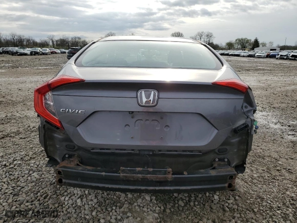 2016 Honda Civic Sedan EX with VIN 2HGFC2F77GH500679, listed as a Copart auction lot 49959035 with 78,244 mi miles and Salvage Title. Bid and sale history available at carsss.com. Image 6.