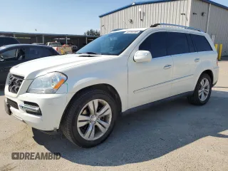 2010 Mercedes-Benz GL-Class GL 450 with VIN 4JGBF7BE4AA594057, listed as a Copart auction lot 50759755 with 142,566 mi miles and Salvage Title. Bid and sale history available at carsss.com. Image 1.