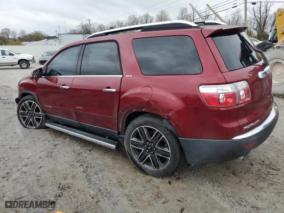 2007 GMC Acadia SLT with VIN 1GKER33767J127995, listed as a Copart auction lot 81243884 with 205,992 mi miles and Salvage Title. Bid and sale history available at carsss.com. Image 2.