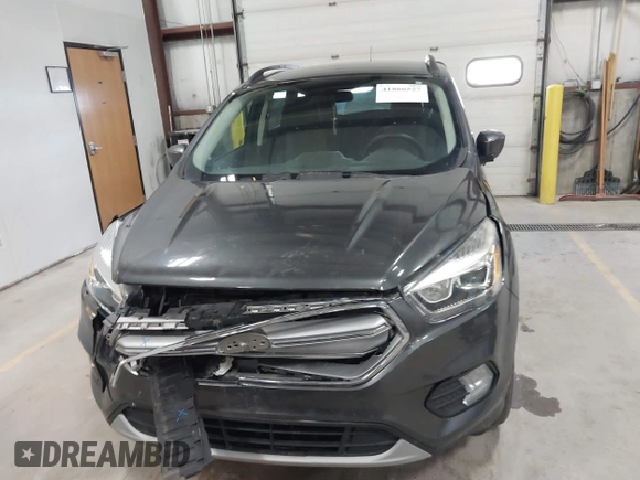 2017 Ford Escape SE with VIN 1FMCU0G92HUE10708, listed as a IAAI auction lot 41866527 with 52,370 mi miles. Bid and sale history available at carsss.com. Image 12.