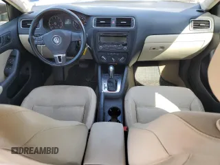 2012 Volkswagen Jetta Sedan SE w/Convenience with VIN 3VWDX7AJ1CM454317, listed as a Copart auction lot 48673205 with 136,971 mi miles and Salvage Title. Bid and sale history available at carsss.com. Image 8.