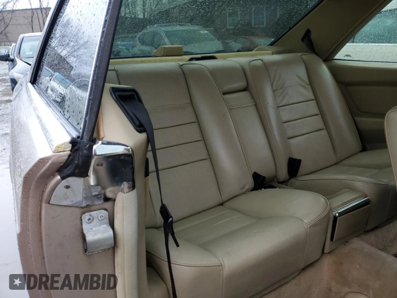 1988 Mercedes-Benz 560 with VIN WDBCA45D9JA411517, listed as a Copart auction lot 46978105 with 298,725 mi miles and Clean Title. Bid and sale history available at DreamBid. Image 10.