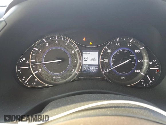 2015 Infiniti QX80 with VIN JN8AZ2NE5F9087347, listed as a Copart auction lot 75463544 with 174,302 mi miles and Non Repairable. Bid and sale history available at carsss.com. Image 9.