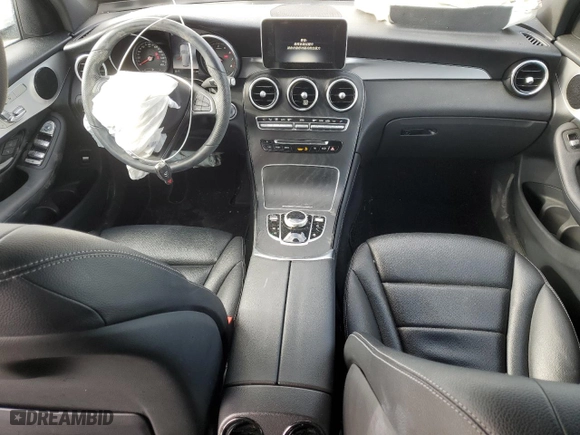 2019 Mercedes-Benz GLC with VIN WDC0G4KB6KF668753, listed as a Copart auction lot 41807015 with 49,777 mi miles and Salvage Title. Bid and sale history available at carsss.com. Image 8.