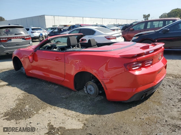2023 Chevrolet Camaro 1LT with VIN 1G1FB3DX3P0128894, listed as a Copart auction lot 62712734 with 15,582 mi miles and Non Repairable. Bid and sale history available at carsss.com. Image 2.