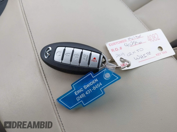 2019 Infiniti QX50 Essential с VIN 3PCAJ5M35KF128225, выставлен на аукционе IAAI как лот 42176545 с пробегом 68 346 миль миль и . История ставок и продаж доступна на DreamBid. Изображение 11.