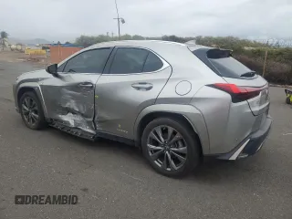 2022 Lexus UX 250h F Sport with VIN JTHR9JBH6N2054435, listed as a Copart auction lot 45687975 with 12,615 mi miles and Clean Title. Bid and sale history available at DreamBid. Image 2.