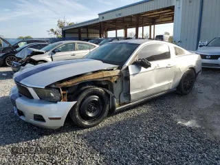 2012 Ford Mustang V6 Premium with VIN 1ZVBP8AM4C5248616, listed as a Copart auction lot 47781455 with 140,558 mi miles and Salvage Title. Bid and sale history available at carsss.com. Image 1.