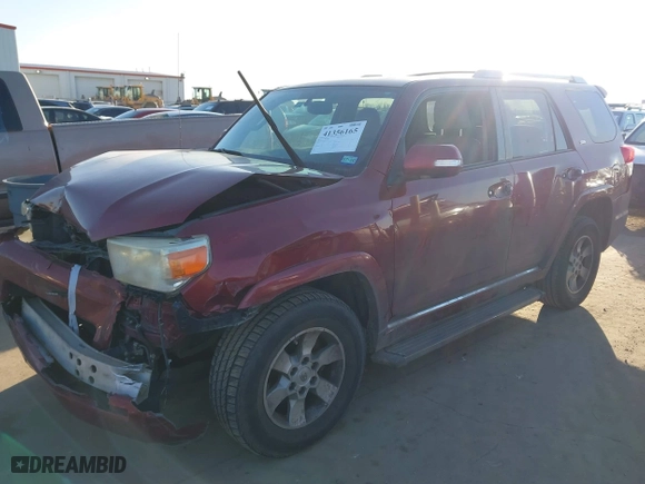 2011 Toyota 4Runner SR5 with VIN JTEZU5JR6B5017554, listed as a IAAI auction lot 41356165 with 212,014 mi miles. Bid and sale history available at carsss.com. Image 18.
