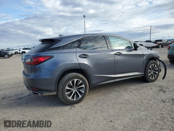 2020 Lexus RX with VIN 2T2AZMAA9LC159839, listed as a Copart auction lot 83878664 with 78,991 mi miles and Salvage Title. Bid and sale history available at carsss.com. Image 3.