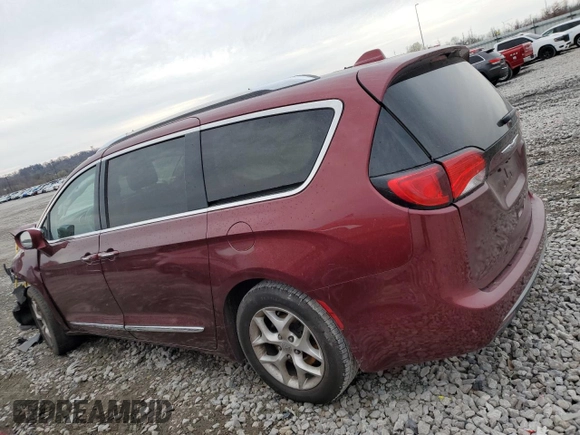 2020 Chrysler Pacifica Limited z VIN 2C4RC1GG7LR143660, wystawiony jako Copart lot #49909805 z przebiegiem Nie podano mil oraz Szkody całkowita. Historia ofert i sprzedaży dostępna na DreamBid. Obrazek 2.