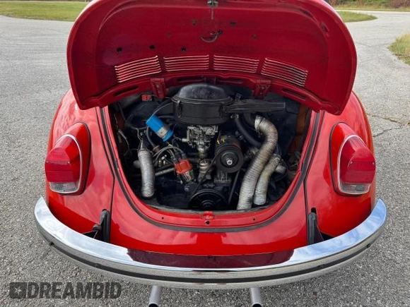 1972 Volkswagen Beetle with VIN 1122258929, listed as a Copart auction lot 42211185 with 50,758 mi miles and Clean Title. Bid and sale history available at DreamBid. Image 7.