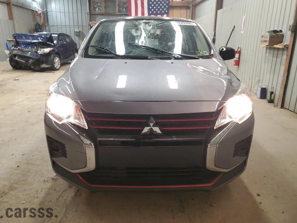 2023 Mitsubishi Mirage G4 ES with VIN ML32FUFJ3PHF05143, listed as a Copart auction lot 50289395 with 25,560 mi miles and Salvage Title. Bid and sale history available at carsss.com. Image 5.