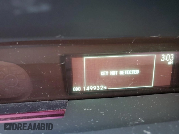 2012 Toyota Prius One with VIN JTDKN3DU8C1537478, listed as a Copart auction lot 58736315 with 149,932 mi miles and Salvage title. Bid and sale history available at DreamBid. Image 9.