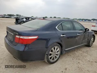 2008 Lexus LS 460 z VIN JTHBL46F385082774, wystawiony jako Copart lot #57446015 z przebiegiem 195 602 mil mil oraz Szkoda całkowita • Salvage title. Historia ofert i sprzedaży dostępna na DreamBid. Obrazek 3.
