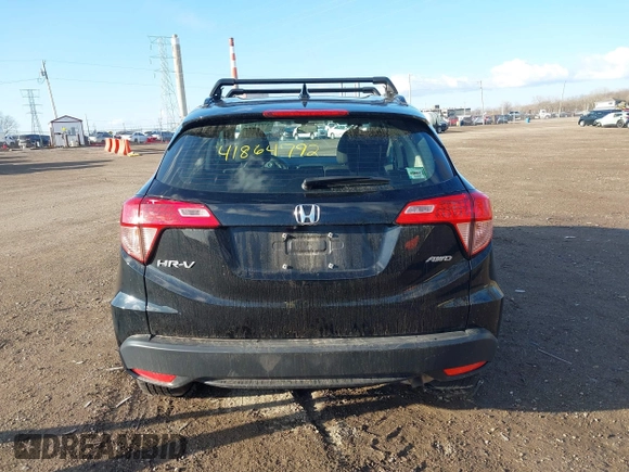 2016 Honda HR-V LX with VIN 3CZRU6H39GM749720, listed as a IAAI auction lot 41864792 with 60,604 mi miles. Bid and sale history available at carsss.com. Image 16.