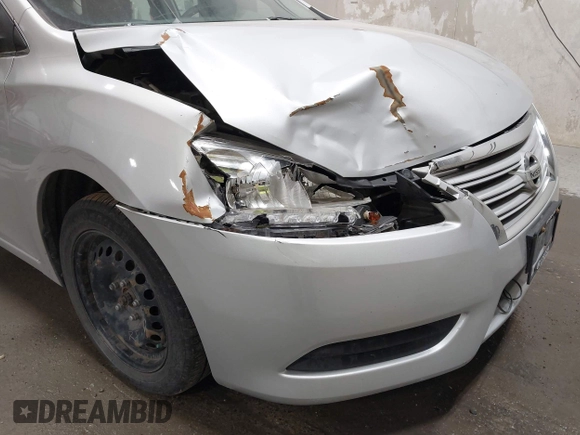 2013 Nissan Sentra SR with VIN 3N1AB7AP7DL677500, listed as a IAAI auction lot 42079188 with 105,649 mi miles and . Bid and sale history available at DreamBid. Image 6.