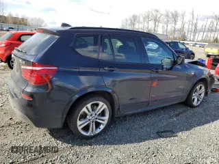 2014 BMW X3 xDrive35i with VIN 5UXWX7C5XE0E80403, listed as a Copart auction lot 47456165 with 82,419 mi miles and Salvage Title. Bid and sale history available at DreamBid. Image 3.