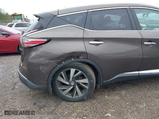 2015 Nissan Murano SL with VIN 5N1AZ2MG8FN284191, listed as a IAAI auction lot 41238481 with 83,902 mi miles. Bid and sale history available at carsss.com. Image 6.