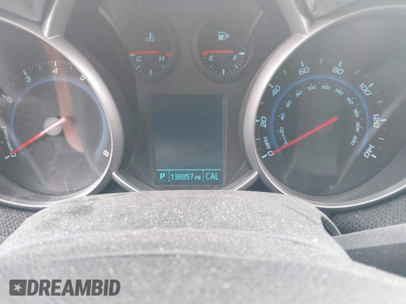 2012 Chevrolet Cruze 1LT with VIN 1G1PF5SC8C7397656, listed as a IAAI auction lot 36843685 with 138,057 mi miles and . Bid and sale history available at DreamBid. Image 7.