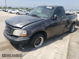 2003 Ford F-150 Lightning with VIN 2FTRF07303CA83240, listed as a Copart auction lot 52941975 with 0 mi miles and Salvage Title. Bid and sale history available at carsss.com. Image 1.