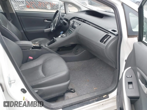 2010 Toyota Prius II with VIN JTDKN3DU4A0056503, listed as a IAAI auction lot 41518736 with 167,374 mi miles. Bid and sale history available at carsss.com. Image 5.