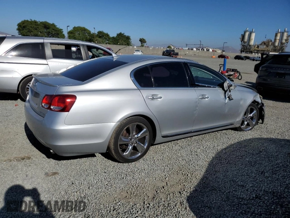 2008 Lexus GS 350 z VIN JTHBE96S680036325, wystawiony jako Copart lot #57797525 z przebiegiem 160 992 mil mil oraz Szkoda całkowita • Salvage title. Historia ofert i sprzedaży dostępna na DreamBid. Obrazek 3.
