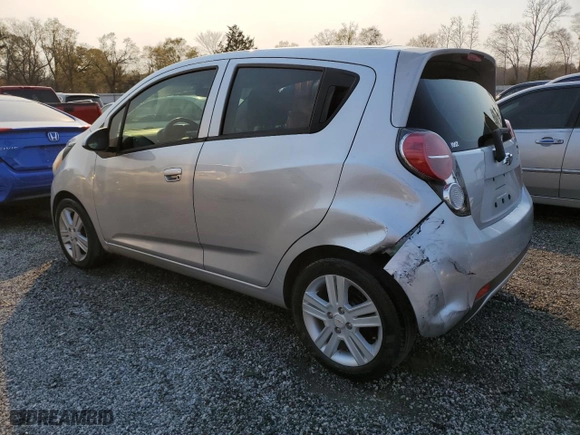 2014 Chevrolet Spark LS with VIN KL8CB6S96EC494000, listed as a Copart auction lot 50752495 with 222,495 mi miles and Salvage Title. Bid and sale history available at carsss.com. Image 2.