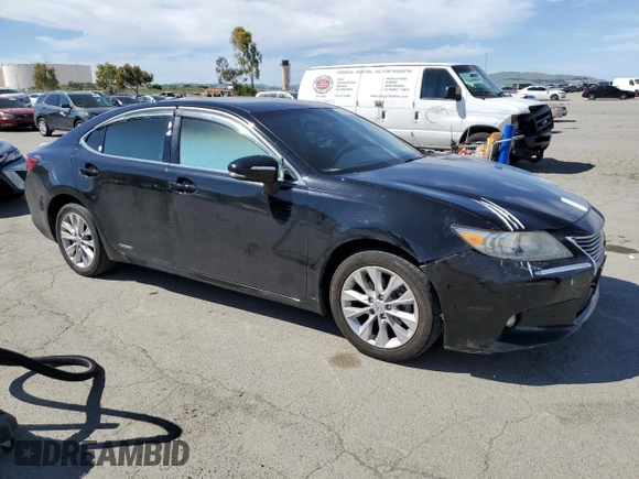 2015 Lexus ES 300h with VIN JTHBW1GG0F2091282, listed as a Copart auction lot 52354015 with 157,780 mi miles and Salvage title. Bid and sale history available at DreamBid. Image 4.
