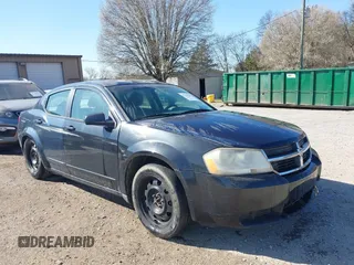 2008 Dodge Avenger SXT with VIN 1B3LC56R08N198604, listed as a IAAI auction lot 41763089 with 226,215 mi miles. Bid and sale history available at carsss.com. Image 1.