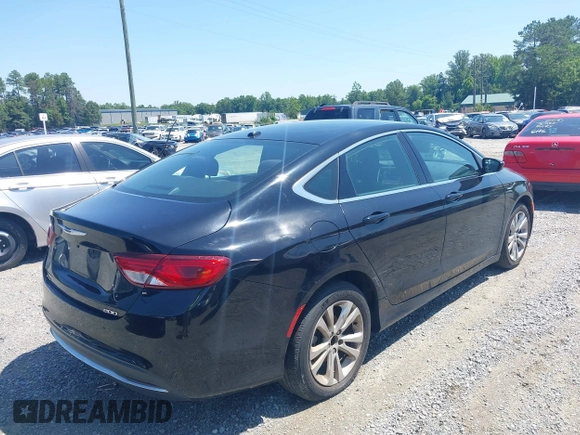 2015 Chrysler 200 Limited with VIN 1C3CCCAB1FN611418, listed as a IAAI auction lot 42507860 with 168,625 mi miles and . Bid and sale history available at DreamBid. Image 4.