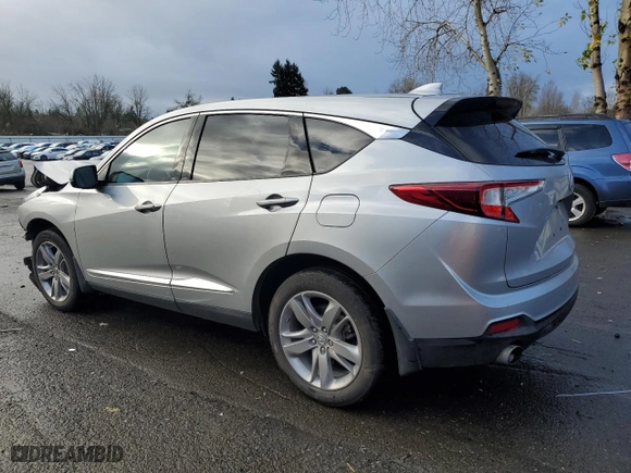 2019 Acura RDX w/Advance Pkg with VIN 5J8TC2H75KL025187, listed as a Copart auction lot 86731784 with 38,091 mi miles and Salvage Title. Bid and sale history available at carsss.com. Image 2.