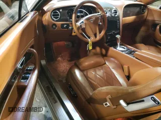 2010 Bentley Continental GT with VIN SCBDP3ZA3AC063350, listed as a Copart auction lot 44031934 with 42,573 mi miles and . Bid and sale history available at DreamBid. Image 8.