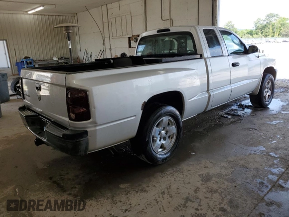 2006 Dodge Dakota ST with VIN 1D7HE22K96S505293, listed as a Copart auction lot 59994704 with 180,796 mi miles and Salvage Title. Bid and sale history available at DreamBid. Image 3.