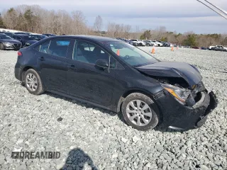 2022 Toyota Corolla LE with VIN 5YFEPMAE3NP329677, listed as a Copart auction lot 48510205 with 69,206 mi miles and Salvage Title. Bid and sale history available at DreamBid. Image 4.