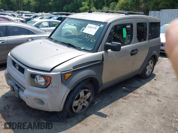 2003 Honda Element EX с VIN 5J6YH28593L020879, выставлен на аукционе IAAI как лот 42467276 с пробегом 159 163 миль миль и . История ставок и продаж доступна на DreamBid. Изображение 2.