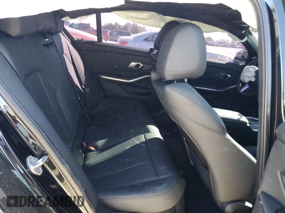 2021 BMW 3 Series M340i with VIN 3MW5U7J03M8C02731, listed as a Copart auction lot 46422465 with 0 mi miles and Salvage Title. Bid and sale history available at carsss.com. Image 10.