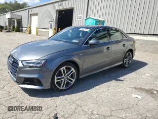 2019 Audi A3 Sedan S line Premium Plus with VIN WAUJEGFF8KA111819, listed as a Copart auction lot 72452224 with 56,198 mi miles and Salvage Title. Bid and sale history available at carsss.com. Image 1.