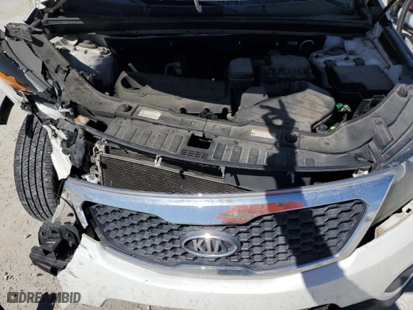 2012 Kia Sorento LX with VIN 5XYKT4A11CG269282, listed as a Copart auction lot 48687625 with 136,803 mi miles and Salvage Title. Bid and sale history available at carsss.com. Image 14.